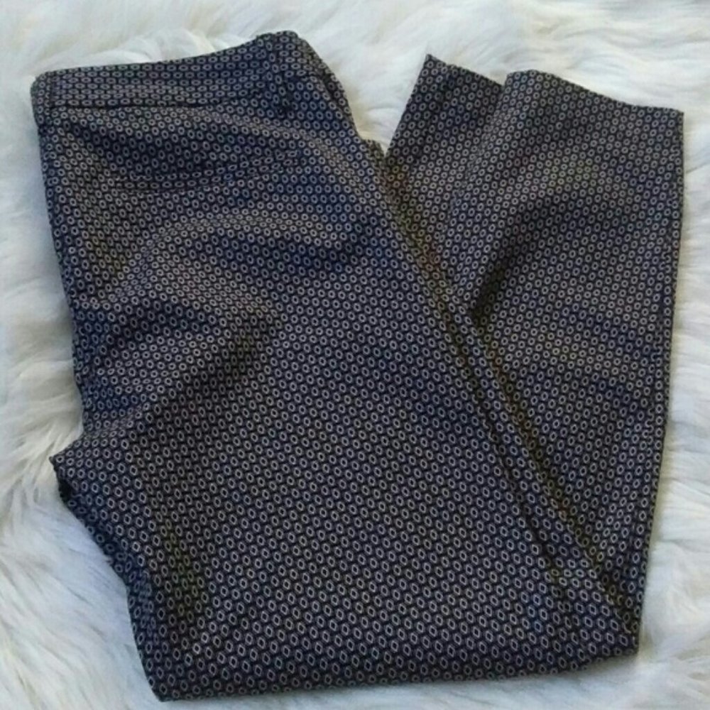 Maurices The Smart Diamond Patterned Round The Clock Skinny Ankle Pant - Picture 7 of 7